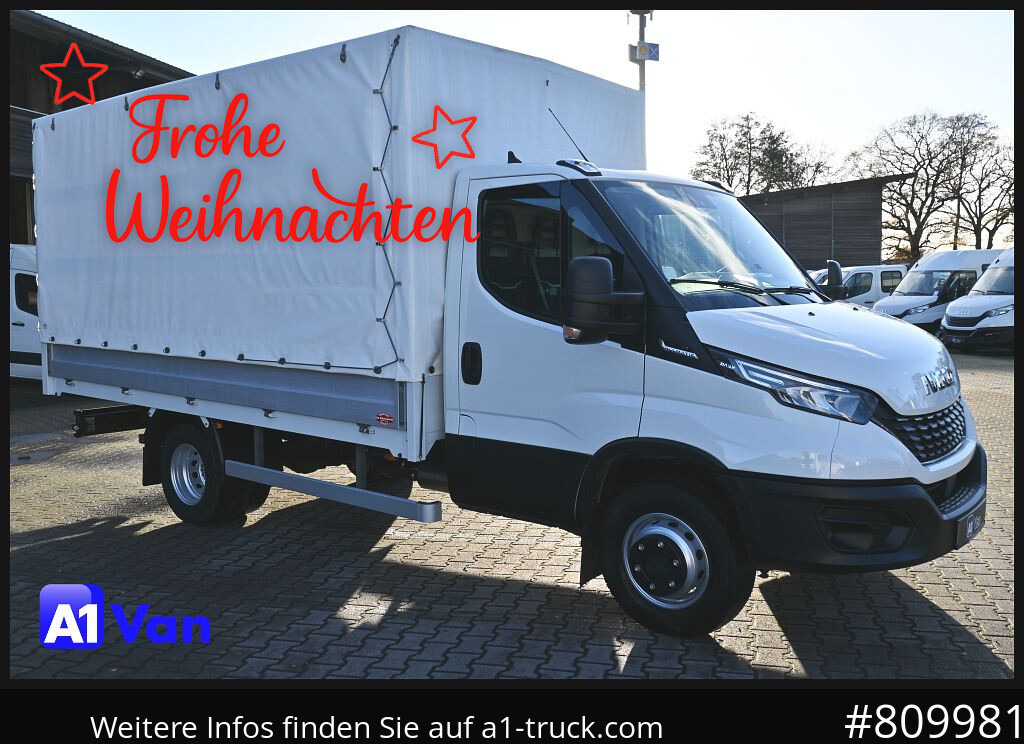 IVECO Daily 72C18 A8V Pritsche/Plane, Tempomat, AHK, Klima - כלי רכב מסחרי במיטה שטוחה: תמונה 1 IVECO Daily 72C18 A8V Pritsche/Plane, Tempomat, AHK, Klima - כלי רכב מסחרי במיטה שטוחה: תמונה 1