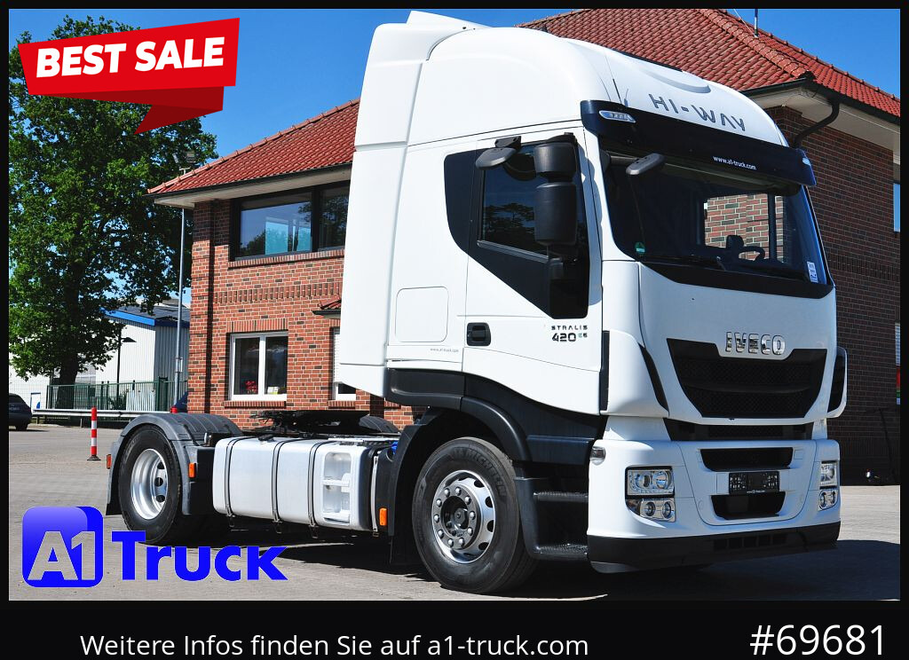 IVECO Stralis 420, ZF-Intarder 2x Tank, - יחידת טרקטור: תמונה 1 IVECO Stralis 420, ZF-Intarder 2x Tank, - יחידת טרקטור: תמונה 1