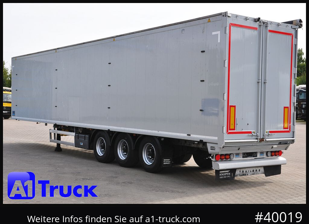 סמיטריילר עם רצפת הליכה KNAPEN K100, Liftachse, Funk ca. 90m³: תמונה 11