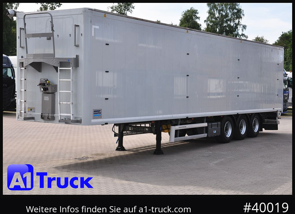סמיטריילר עם רצפת הליכה KNAPEN K100, Liftachse, Funk ca. 90m³: תמונה 13