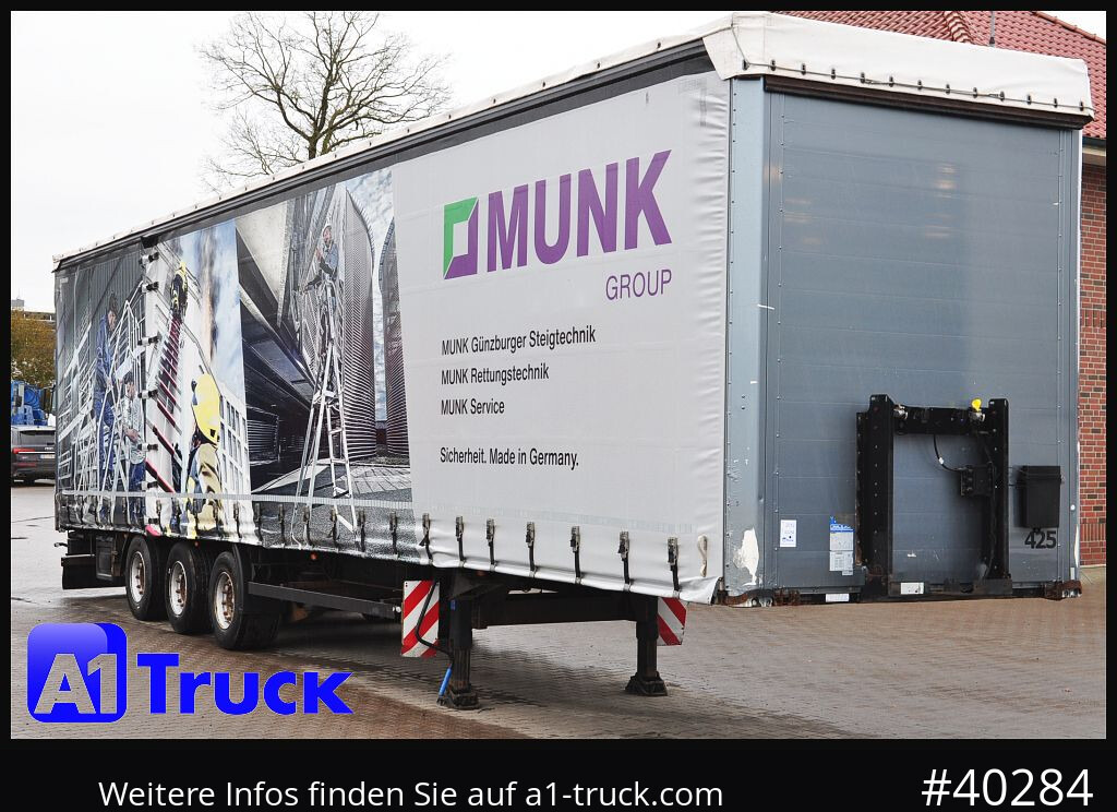 KOEGEL S24-1 Mega,SAF, Hubdach, Plane verbreiterbar - סמיטריילר עם וילונות צד: תמונה 1 KOEGEL S24-1 Mega,SAF, Hubdach, Plane verbreiterbar - סמיטריילר עם וילונות צד: תמונה 1