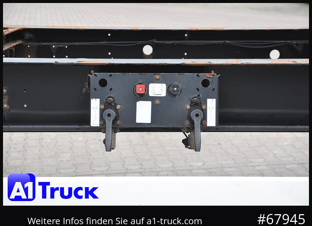 KRONE AZ 18, Standard BDF, 1 Vorbesitzer, BPW - קרון נגרר מוביל מכולות/ החלפת גוף: תמונה 5 KRONE AZ 18, Standard BDF, 1 Vorbesitzer, BPW - קרון נגרר מוביל מכולות/ החלפת גוף: תמונה 5