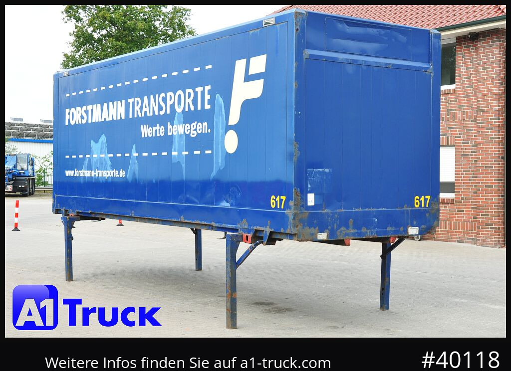 KRONE BDF 7,82 Container, 2700mm Innenhöhe, Portaltür - גוף החלפה - תיבה: תמונה 1 KRONE BDF 7,82 Container, 2700mm Innenhöhe, Portaltür - גוף החלפה - תיבה: תמונה 1