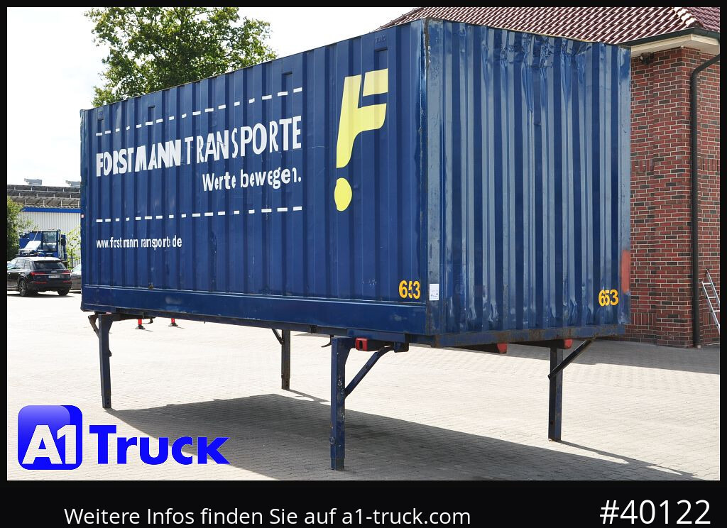 KRONE BDF 7,82 Container, 2700mm Innenhöhe, Portaltür - מכולת משלוח: תמונה 1 KRONE BDF 7,82 Container, 2700mm Innenhöhe, Portaltür - מכולת משלוח: תמונה 1