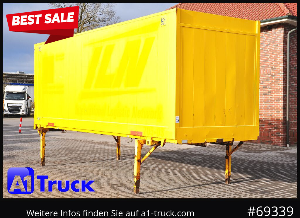 KRONE BDF 7,82 Wechselbrücke, 2730mm Innenhöhe. - גוף החלפה - תיבה: תמונה 1 KRONE BDF 7,82 Wechselbrücke, 2730mm Innenhöhe. - גוף החלפה - תיבה: תמונה 1