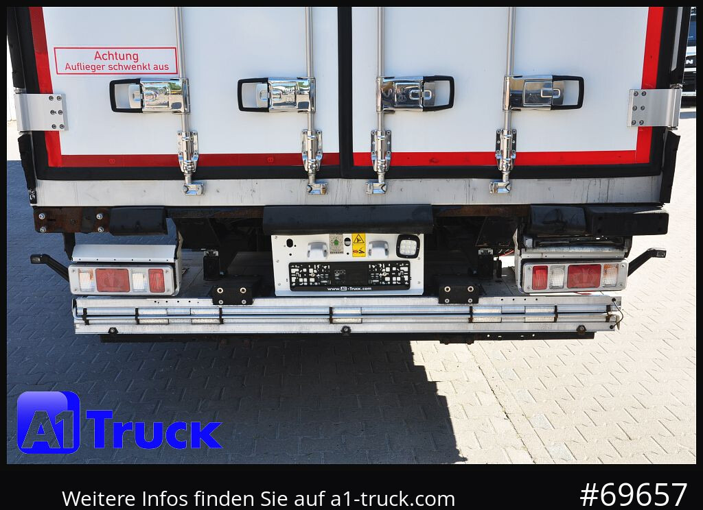 KRONE Koffer, Ladebordwand, LBW, Liftachse, ÁDR - סמיטריילר בתיבה סגורה: תמונה 2 KRONE Koffer, Ladebordwand, LBW, Liftachse, ÁDR - סמיטריילר בתיבה סגורה: תמונה 2