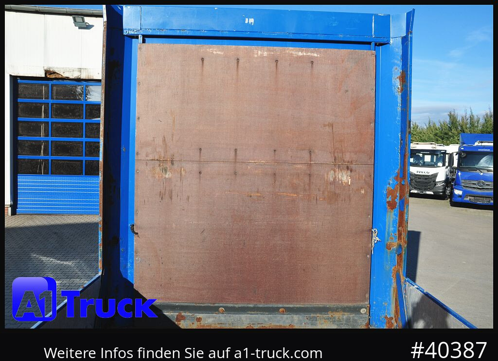 KRONE Mega, Pritsche, 1 Vorbesitzer, TÜV 01-2026, Staplerhalterung - סמיטריילר צד נופל/ שטוח: תמונה 5 KRONE Mega, Pritsche, 1 Vorbesitzer, TÜV 01-2026, Staplerhalterung - סמיטריילר צד נופל/ שטוח: תמונה 5