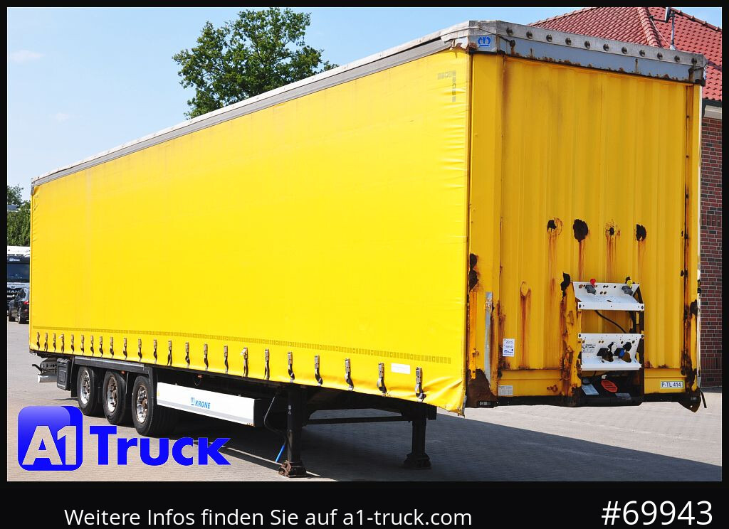 KRONE SD, Mega, Code XL, VDI 2700, DC 9.5 - סמיטריילר עם וילונות צד: תמונה 1 KRONE SD, Mega, Code XL, VDI 2700, DC 9.5 - סמיטריילר עם וילונות צד: תמונה 1