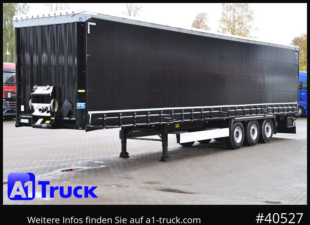 KRONE SD, Tautliner, neue Plane, 202.590km, 1 Vorbesitzer - סמיטריילר עם וילונות צד: תמונה 5 KRONE SD, Tautliner, neue Plane, 202.590km, 1 Vorbesitzer - סמיטריילר עם וילונות צד: תמונה 5