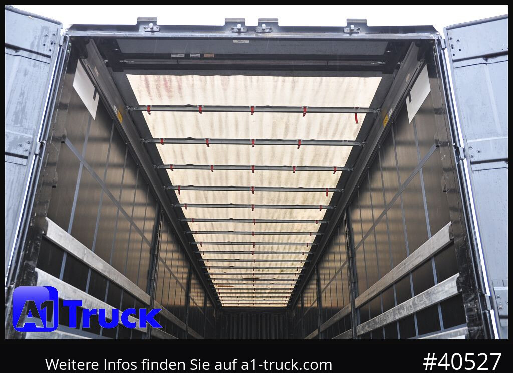 KRONE SD, Tautliner, neue Plane, 202.590km, 1 Vorbesitzer - סמיטריילר עם וילונות צד: תמונה 4 KRONE SD, Tautliner, neue Plane, 202.590km, 1 Vorbesitzer - סמיטריילר עם וילונות צד: תמונה 4