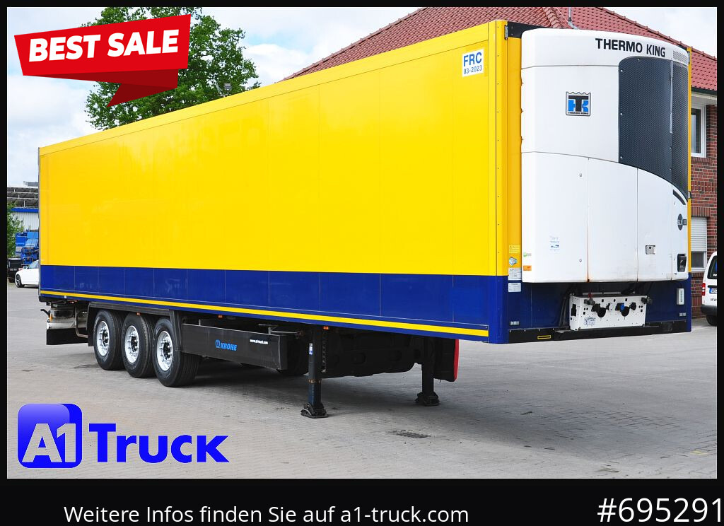 KRONE SD, ThermoKing SLX i 300, Doppelstock, - סמיטריילר עם קירור: תמונה 1 KRONE SD, ThermoKing SLX i 300, Doppelstock, - סמיטריילר עם קירור: תמונה 1