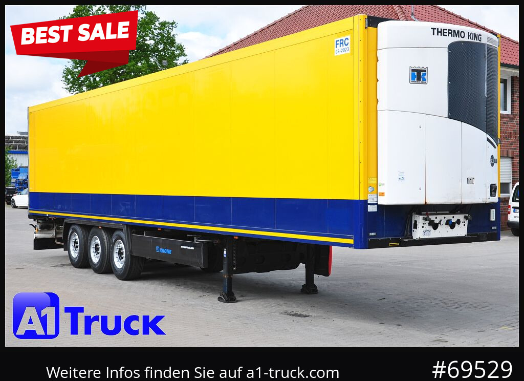 KRONE SD, ThermoKing SLX i 300, Doppelstock, - סמיטריילר עם קירור: תמונה 1 KRONE SD, ThermoKing SLX i 300, Doppelstock, - סמיטריילר עם קירור: תמונה 1