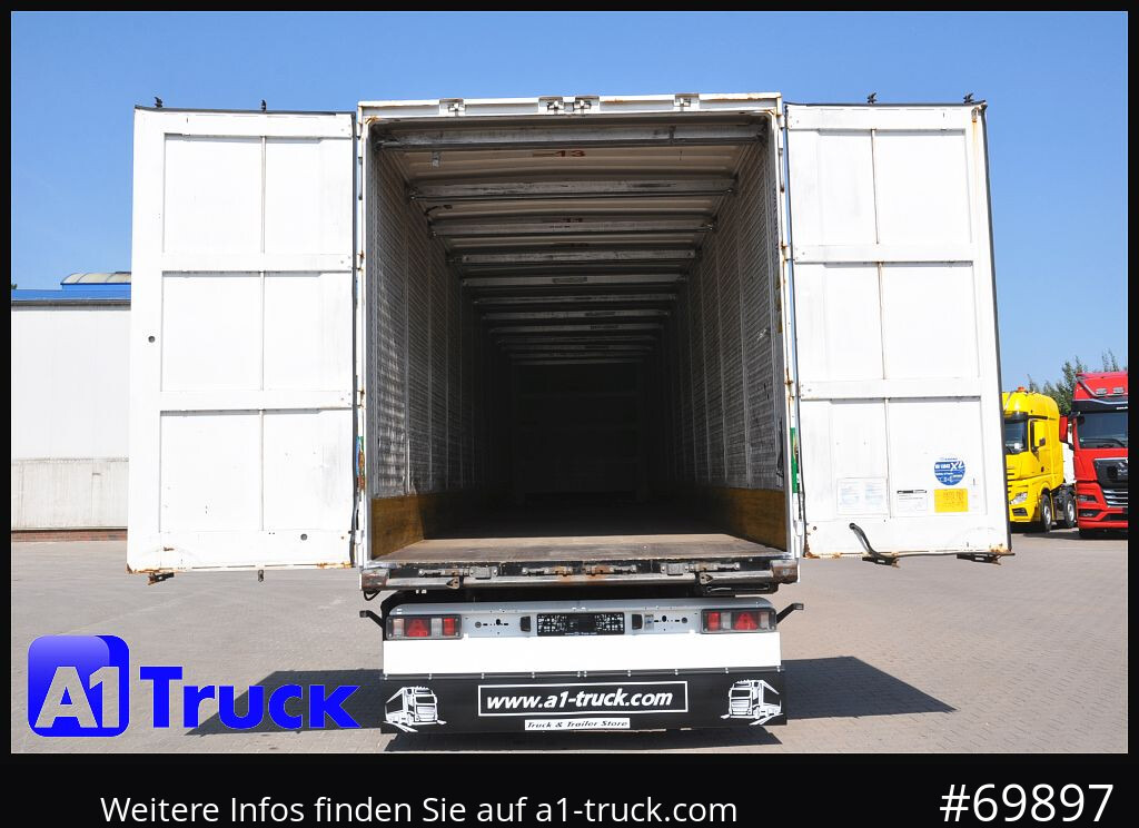 KRONE SDK 27, Koffer, 1 Vorbesitzer, Doppelstock, TÜV9-2025 - סמיטריילר בתיבה סגורה: תמונה 2 KRONE SDK 27, Koffer, 1 Vorbesitzer, Doppelstock, TÜV9-2025 - סמיטריילר בתיבה סגורה: תמונה 2