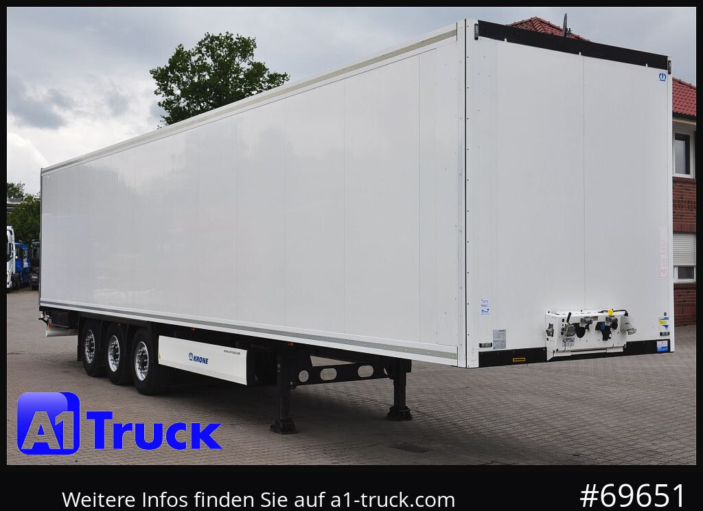 KRONE SDK 27, Koffer, Liftachse, 1 Vorbesitzer, 127.480km - סמיטריילר בתיבה סגורה: תמונה 1 KRONE SDK 27, Koffer, Liftachse, 1 Vorbesitzer, 127.480km - סמיטריילר בתיבה סגורה: תמונה 1