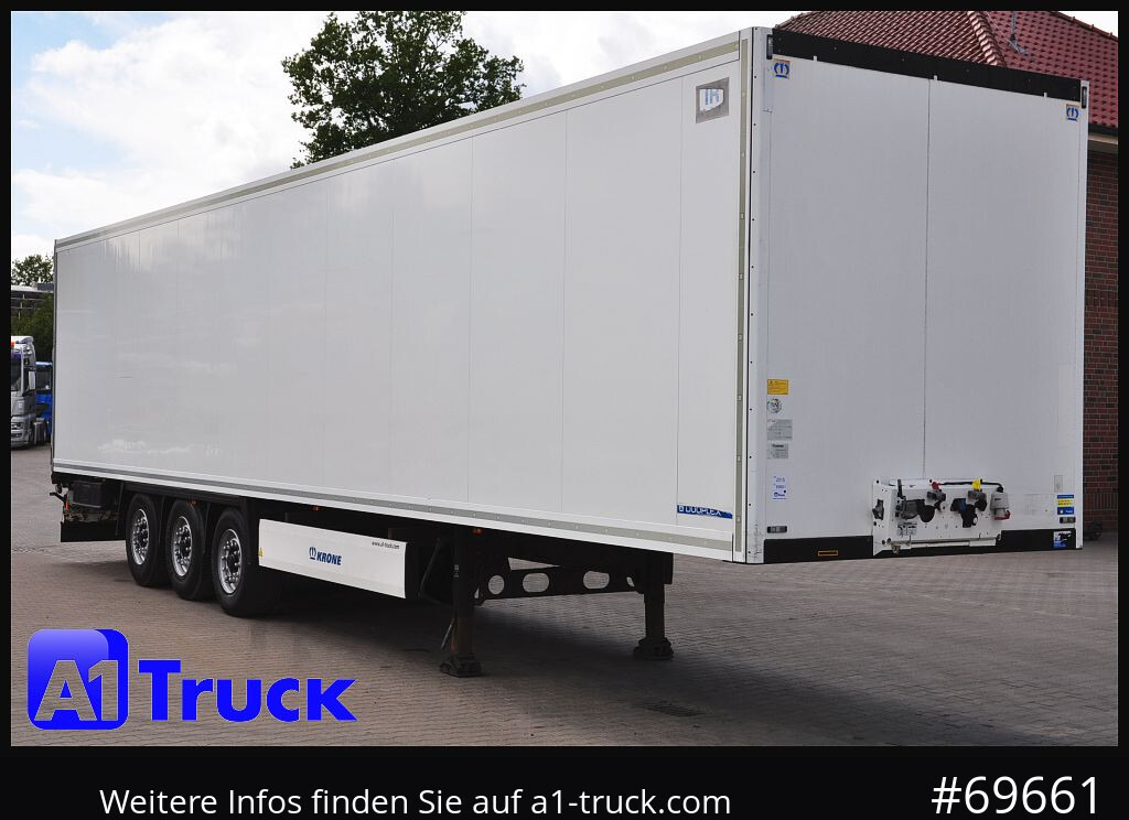 KRONE SDK 27, Koffer, Liftachse, 1 Vorbesitzer, 326.829km - סמיטריילר בתיבה סגורה: תמונה 1 KRONE SDK 27, Koffer, Liftachse, 1 Vorbesitzer, 326.829km - סמיטריילר בתיבה סגורה: תמונה 1