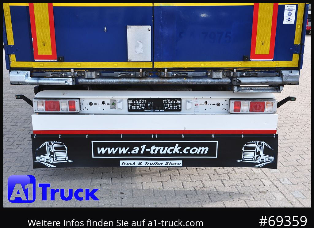 KRONE SDK 27, Koffer, Textil, 1 Vorbesitzer, Doppelstock - סמיטריילר בתיבה סגורה: תמונה 5 KRONE SDK 27, Koffer, Textil, 1 Vorbesitzer, Doppelstock - סמיטריילר בתיבה סגורה: תמונה 5