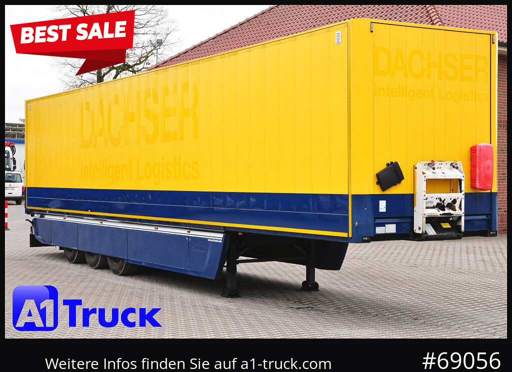 KRONE SDK 27, Textil, Doppelstock Safe Liner - סמיטריילר בתיבה סגורה: תמונה 1 KRONE SDK 27, Textil, Doppelstock Safe Liner - סמיטריילר בתיבה סגורה: תמונה 1