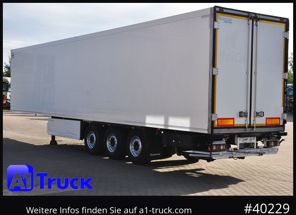 KRONE SDR 27 Carrier 1950. LBW, Taillift,Blumen, 3077Std. - סמיטריילר עם קירור: תמונה 3 KRONE SDR 27 Carrier 1950. LBW, Taillift,Blumen, 3077Std. - סמיטריילר עם קירור: תמונה 3
