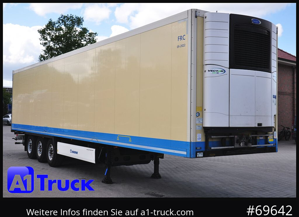 KRONE SDR 27 Carrier 1950 Mt. Doppelstock Lift, - סמיטריילר עם קירור: תמונה 1 KRONE SDR 27 Carrier 1950 Mt. Doppelstock Lift, - סמיטריילר עם קירור: תמונה 1