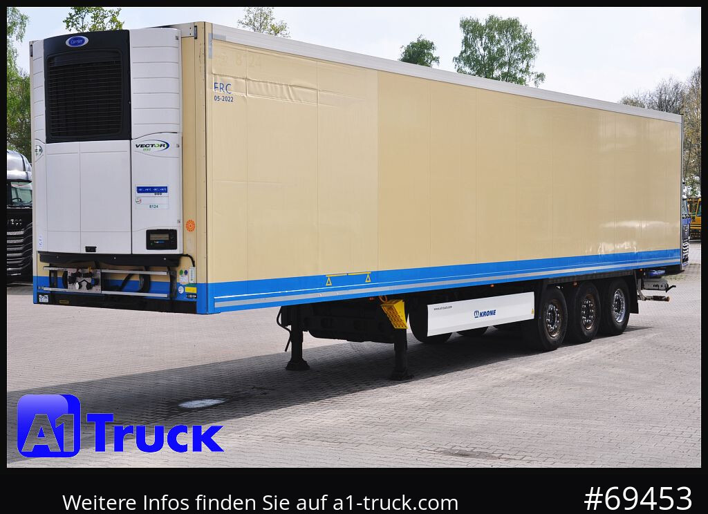 סמיטריילר עם קירור KRONE SDR 27 Carrier 1950 Mt. Doppelstock Lift,: תמונה 12