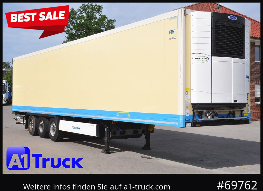 KRONE SDR 27 Carrier 1950 Mt., Lift, Multitemp. - סמיטריילר עם קירור: תמונה 1 KRONE SDR 27 Carrier 1950 Mt., Lift, Multitemp. - סמיטריילר עם קירור: תמונה 1