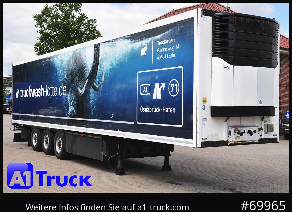 סמיטריילר עם קירור KRONE SDR 27 Carrier Maxima 1300, Doppelstock, 5216 Stunden: תמונה 1
