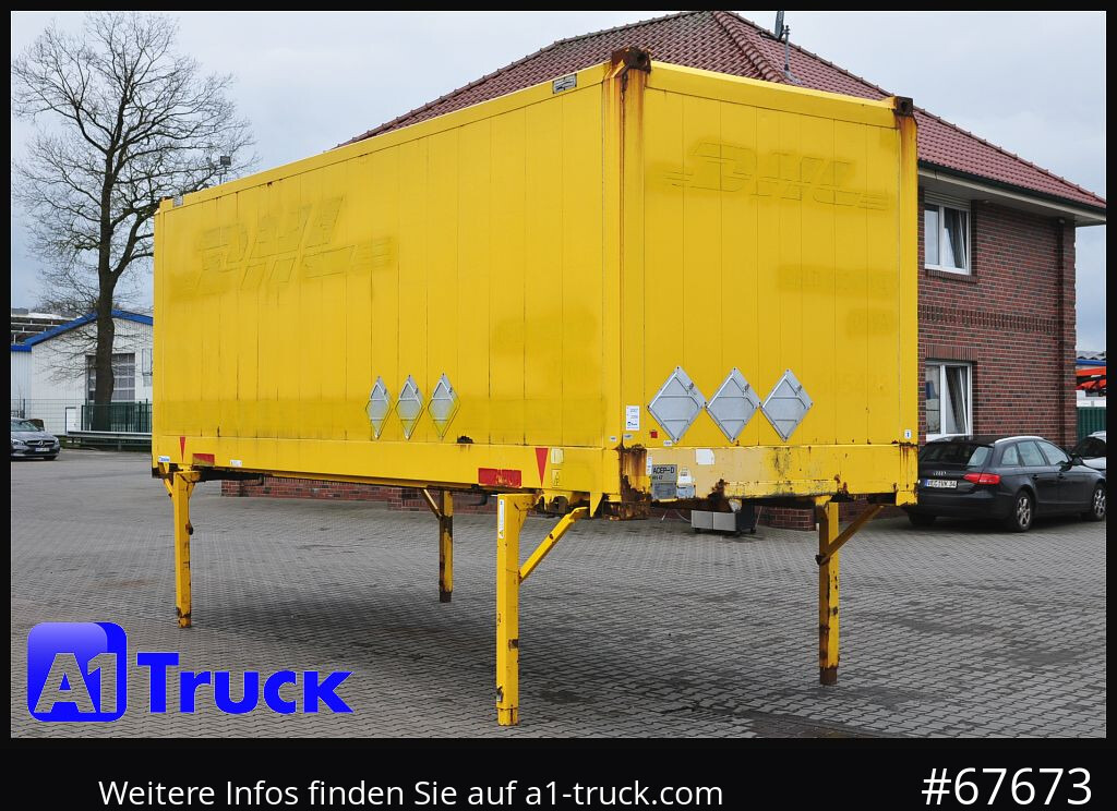 KRONE WB 7,45 Koffer, BDF Wechselbrücke 2550mm - גוף החלפה - תיבה: תמונה 1 KRONE WB 7,45 Koffer, BDF Wechselbrücke 2550mm - גוף החלפה - תיבה: תמונה 1