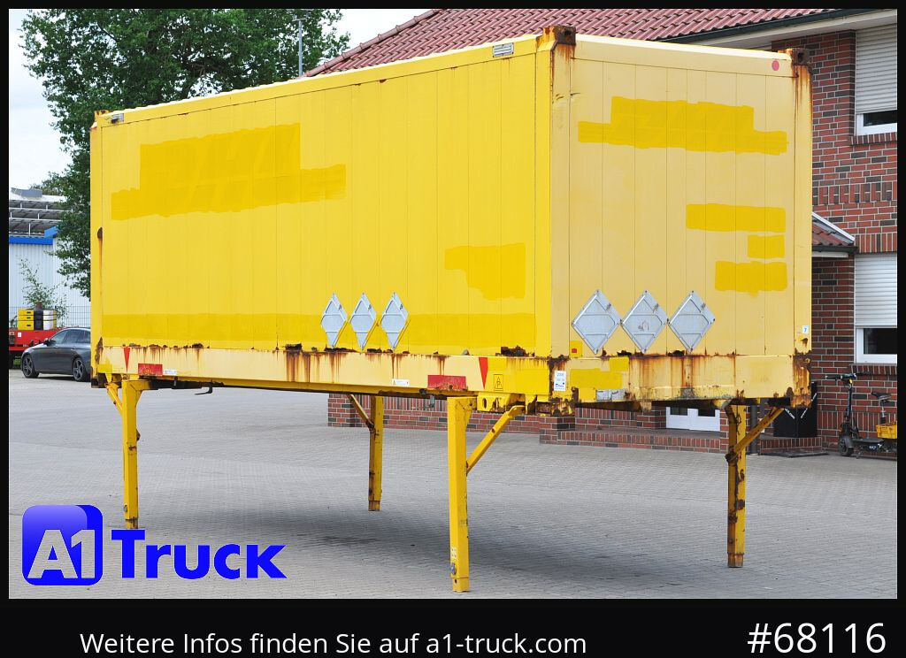 KRONE WB 7,45 Koffer, BDF Wechselbrücke 2560mm - גוף החלפה - תיבה: תמונה 1 KRONE WB 7,45 Koffer, BDF Wechselbrücke 2560mm - גוף החלפה - תיבה: תמונה 1