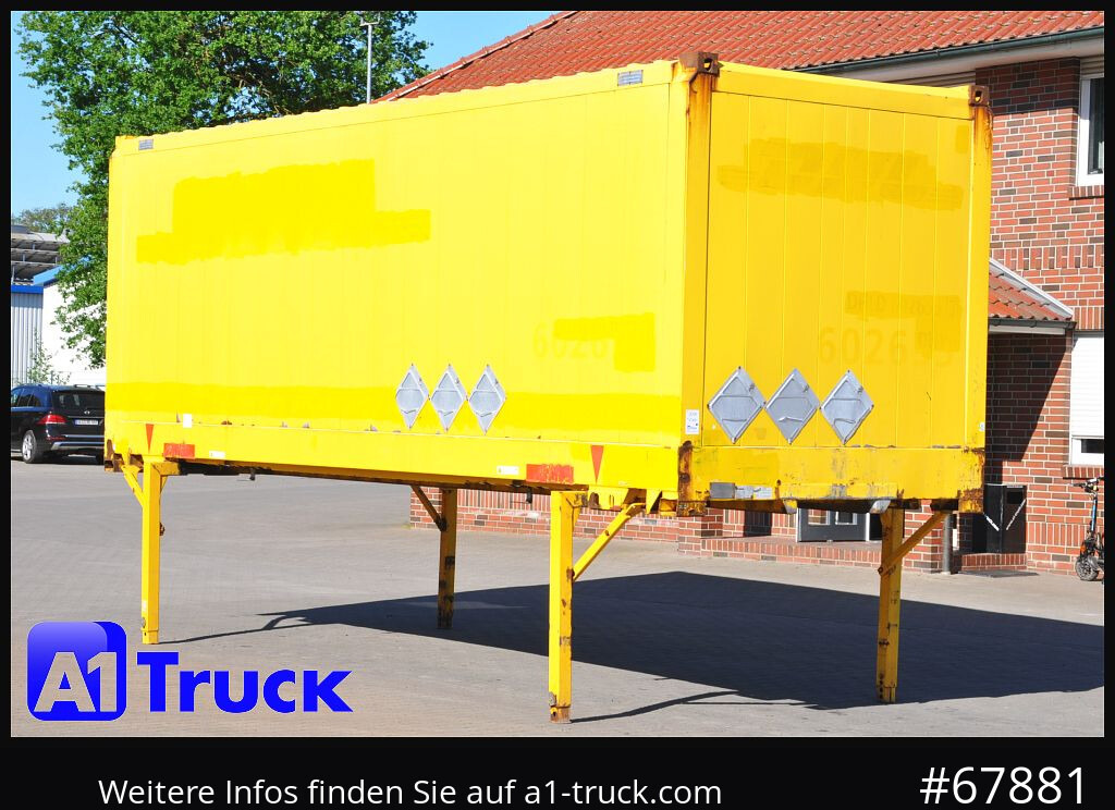 גוף החלפה - תיבה KRONE WB 7,45  Koffer, BDF Wechselbrücke 2560mm: תמונה 1