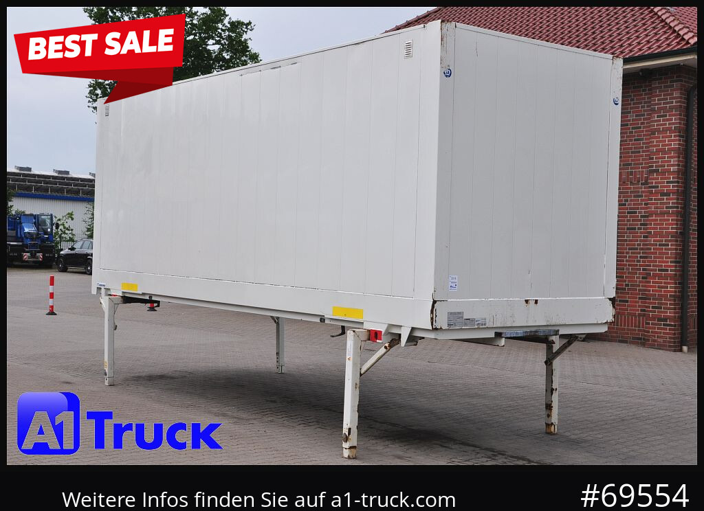 KRONE WB BDF 7,45 Koffer, 2750mm innen, 20 x vorhanden - גוף החלפה - תיבה: תמונה 1 KRONE WB BDF 7,45 Koffer, 2750mm innen, 20 x vorhanden - גוף החלפה - תיבה: תמונה 1