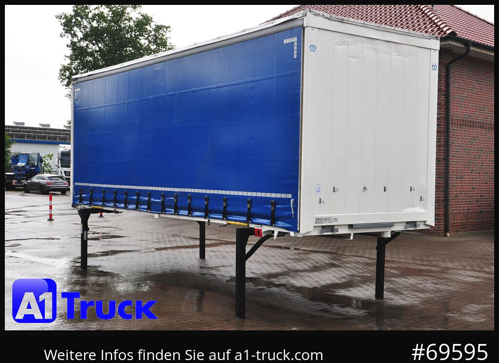 KRONE Wechselbrücke 7,82 , neue Plane, 2650mm innen - גוף החלפה עם וילונות צד: תמונה 1 KRONE Wechselbrücke 7,82 , neue Plane, 2650mm innen - גוף החלפה עם וילונות צד: תמונה 1