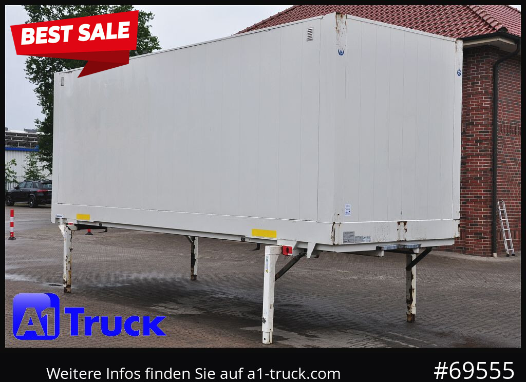 KRONE Wechselbrücke BDF 7,45 Koffer, 2750mm h. 20 x vorhanden - גוף החלפה - תיבה: תמונה 1 KRONE Wechselbrücke BDF 7,45 Koffer, 2750mm h. 20 x vorhanden - גוף החלפה - תיבה: תמונה 1