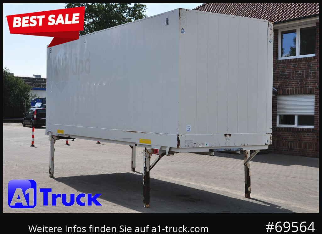 KRONE Wechselbrücke BDF 7,45 Koffer, Textil 2750mm innen, 20 x vorhanden - גוף החלפה - תיבה: תמונה 1 KRONE Wechselbrücke BDF 7,45 Koffer, Textil 2750mm innen, 20 x vorhanden - גוף החלפה - תיבה: תמונה 1
