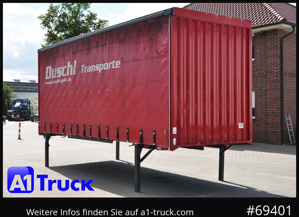 KRONE Wechselbrücke Jumbo BDF 7,82 - גוף החלפה עם וילונות צד: תמונה 1 KRONE Wechselbrücke Jumbo BDF 7,82 - גוף החלפה עם וילונות צד: תמונה 1