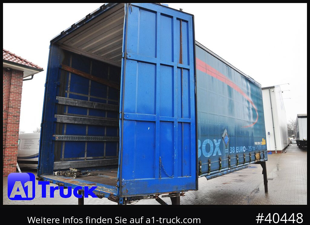 KRONE Wechselbrücke Jumbo BDF 7,82 - גוף החלפה עם וילונות צד: תמונה 2 KRONE Wechselbrücke Jumbo BDF 7,82 - גוף החלפה עם וילונות צד: תמונה 2