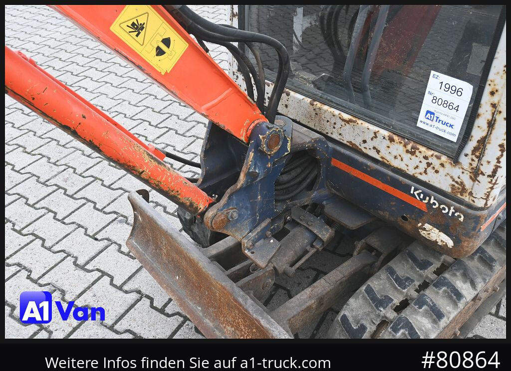 KUBOTA Kubota KX 41-2SC - מיני מחפר: תמונה 4 KUBOTA Kubota KX 41-2SC - מיני מחפר: תמונה 4