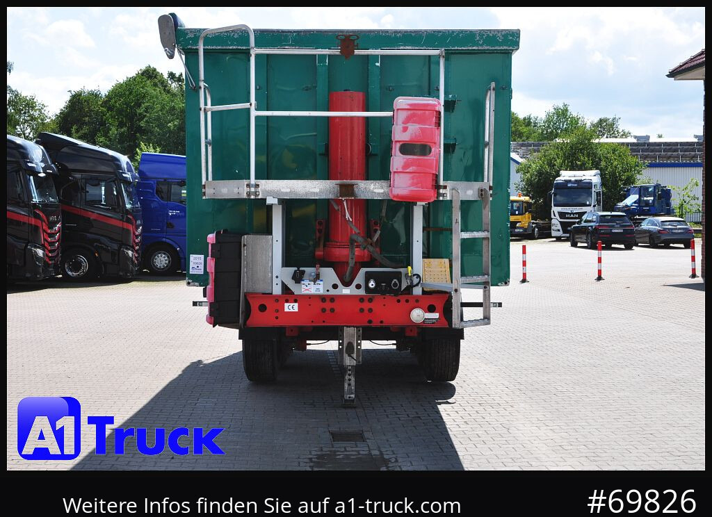 סמיטריילר עם מזהיר LANGENDORF SKA 24/30, 34m³  Alu, Liftachse, Alufelgen,: תמונה 14