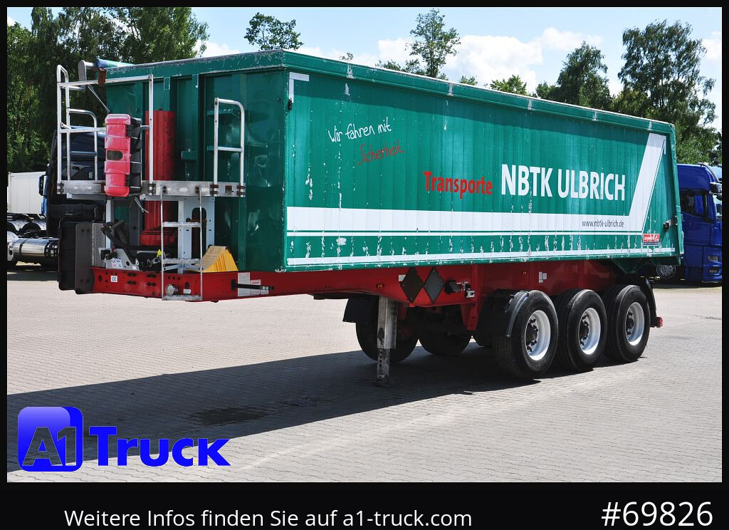סמיטריילר עם מזהיר LANGENDORF SKA 24/30, 34m³  Alu, Liftachse, Alufelgen,: תמונה 13