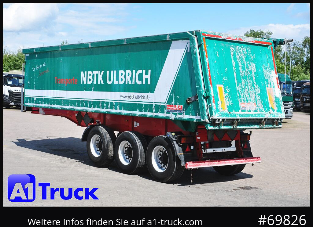 סמיטריילר עם מזהיר LANGENDORF SKA 24/30, 34m³  Alu, Liftachse, Alufelgen,: תמונה 11
