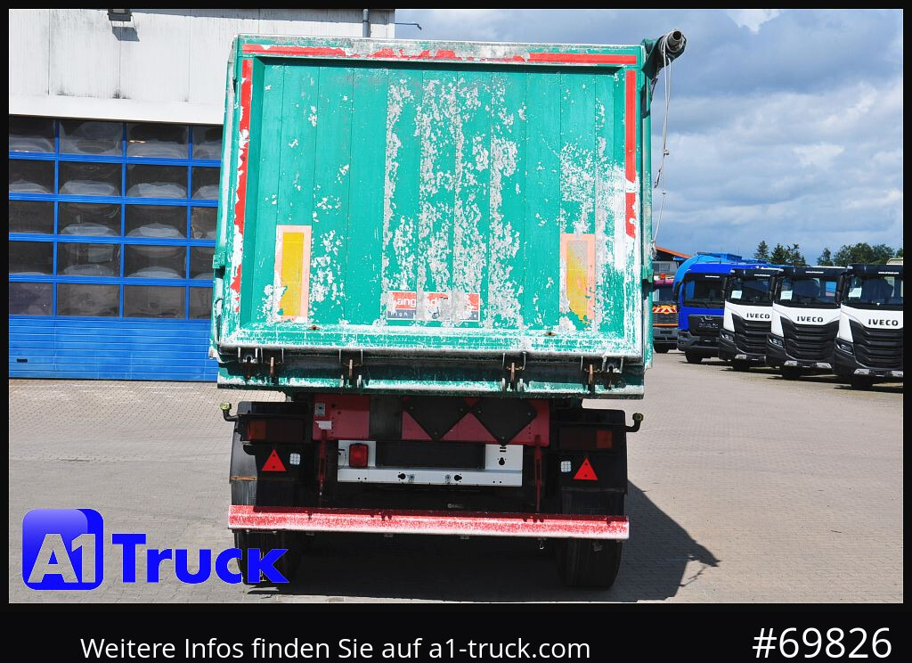 סמיטריילר עם מזהיר LANGENDORF SKA 24/30, 34m³  Alu, Liftachse, Alufelgen,: תמונה 10