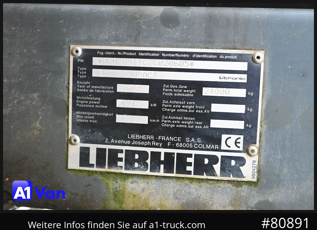 LIEBHERR 924 Compact, Kettenbagger - מחפר סורק: תמונה 3 LIEBHERR 924 Compact, Kettenbagger - מחפר סורק: תמונה 3