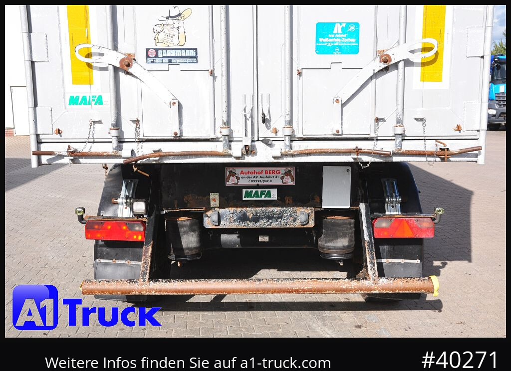 MAFA Alu-Kippmulde, 50m³, Liftachse, Getreiderschieber, - סמיטריילר עם מזהיר: תמונה 5 MAFA Alu-Kippmulde, 50m³, Liftachse, Getreiderschieber, - סמיטריילר עם מזהיר: תמונה 5