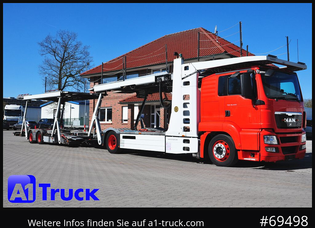 MAN 18.400 TGX, Autotransporter Kässbohrer, - משאית הובלה אוטומטית: תמונה 1 MAN 18.400 TGX, Autotransporter Kässbohrer, - משאית הובלה אוטומטית: תמונה 1