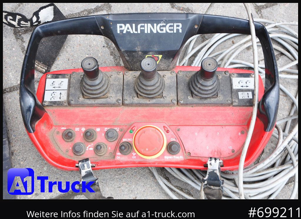 משאית צד נופל/ שטוחה, משאית מנוף MAN MAN F 2000 26.464 Intarder Kran PK 15.500 Funk,: תמונה 15