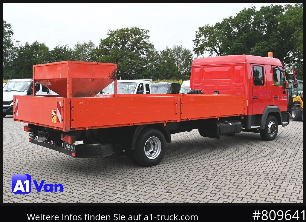 כלי רכב מסחרי במיטה שטוחה MAN MAN LE 8.180 Pritsche Doka, Automatik, AHK, 6-Sitzer: תמונה 9 כלי רכב מסחרי במיטה שטוחה MAN MAN LE 8.180 Pritsche Doka, Automatik, AHK, 6-Sitzer: תמונה 9