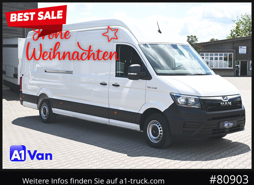MAN TGE 3.140 Kasten Maxi, Klima, RFK - כלי רכב מסחרי עם לוח: תמונה 1 MAN TGE 3.140 Kasten Maxi, Klima, RFK - כלי רכב מסחרי עם לוח: תמונה 1