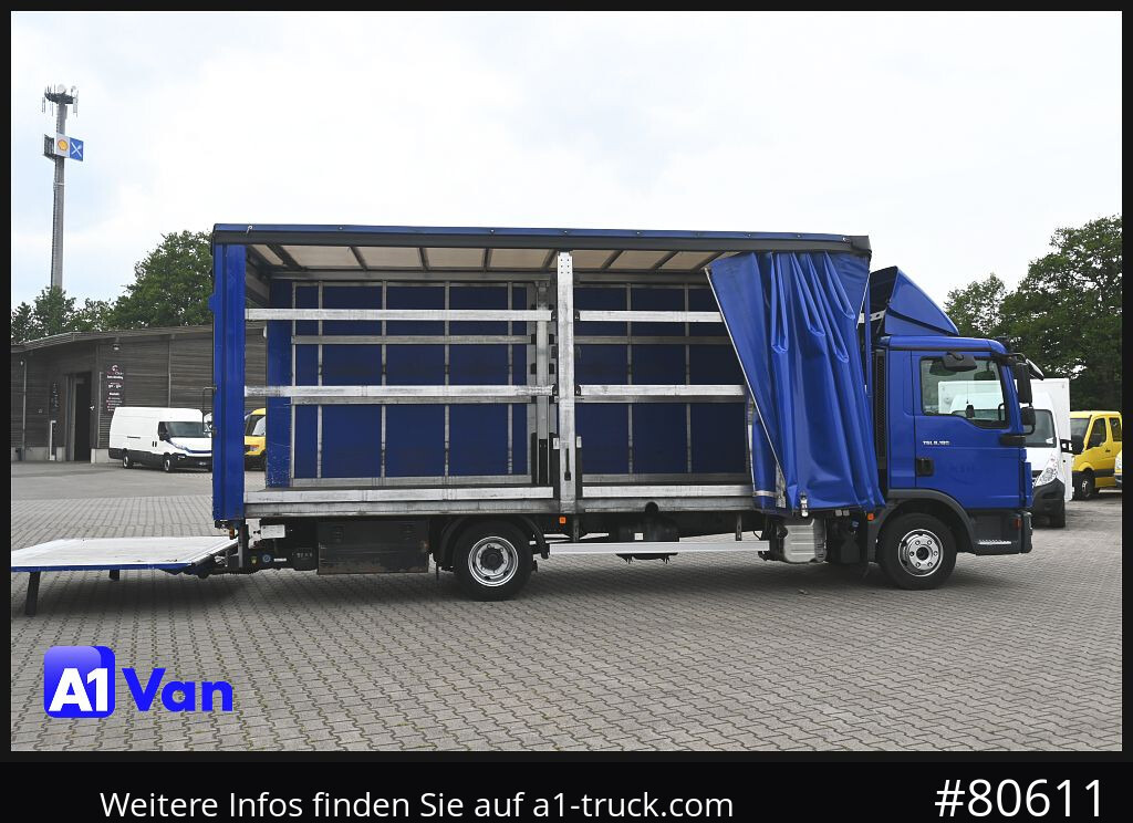 MAN TGL 8.180 4x2 Pritsche Plane, LBW, Klima - כלי רכב מסחרי עם וילונות צד: תמונה 2 MAN TGL 8.180 4x2 Pritsche Plane, LBW, Klima - כלי רכב מסחרי עם וילונות צד: תמונה 2
