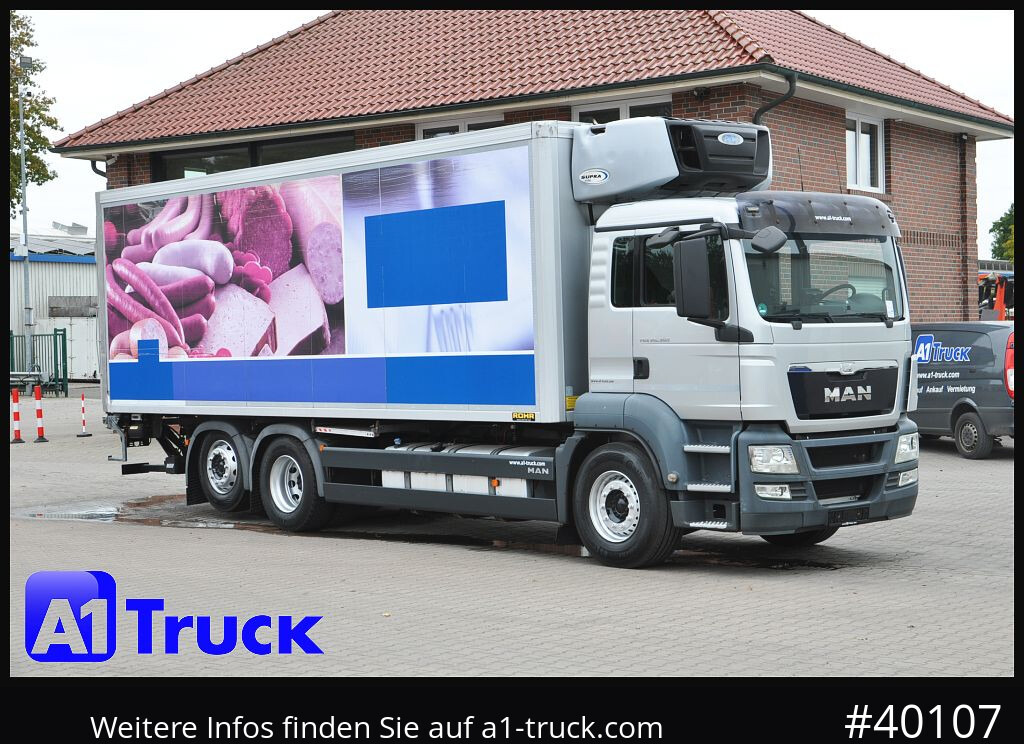 MAN TGS 26.360, Carrier 1150 Rolltor+ LBW, Lift - משאית קירור: תמונה 1 MAN TGS 26.360, Carrier 1150 Rolltor+ LBW, Lift - משאית קירור: תמונה 1