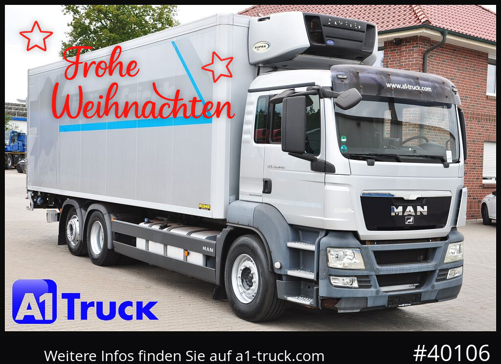 MAN TGS 26.440, Carrier 850 Rolltor+ LBW, Lift - משאית קירור: תמונה 1 MAN TGS 26.440, Carrier 850 Rolltor+ LBW, Lift - משאית קירור: תמונה 1