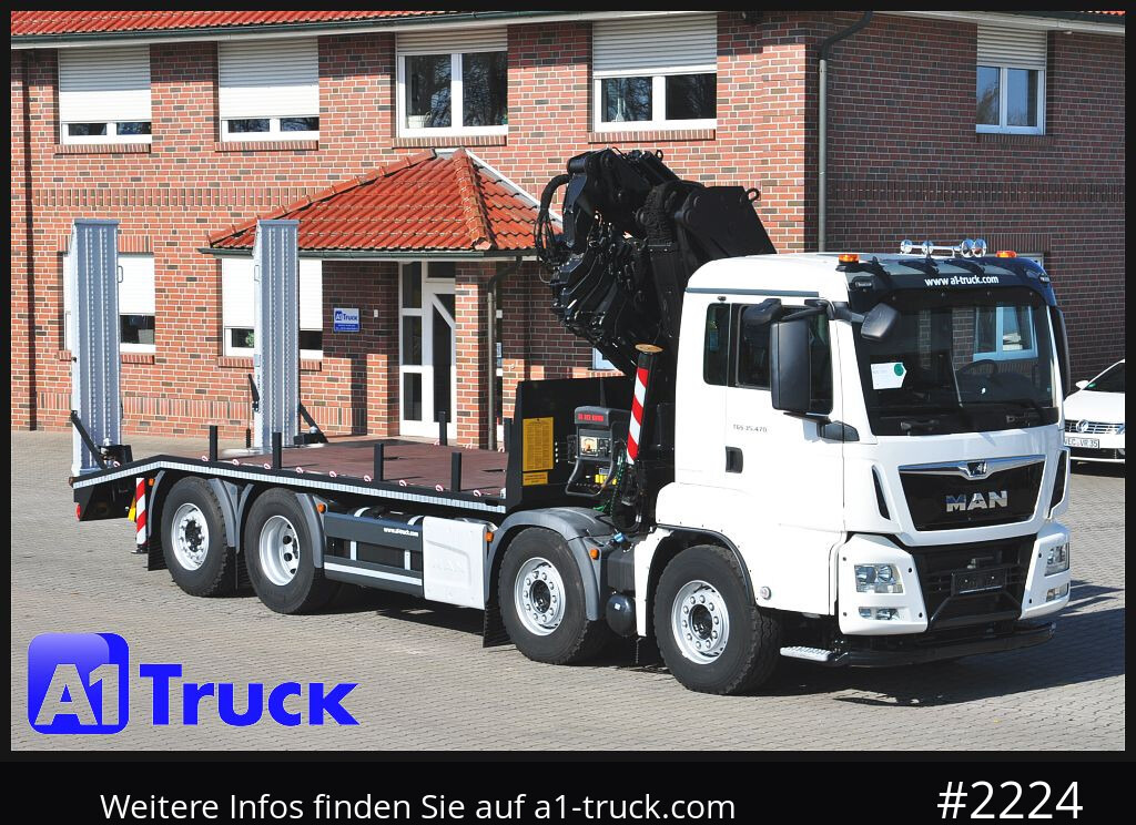 MAN TGS 35.470, Hiab SX 322 E6 Jib, 8x2 - משאית מנוף: תמונה 1 MAN TGS 35.470, Hiab SX 322 E6 Jib, 8x2 - משאית מנוף: תמונה 1